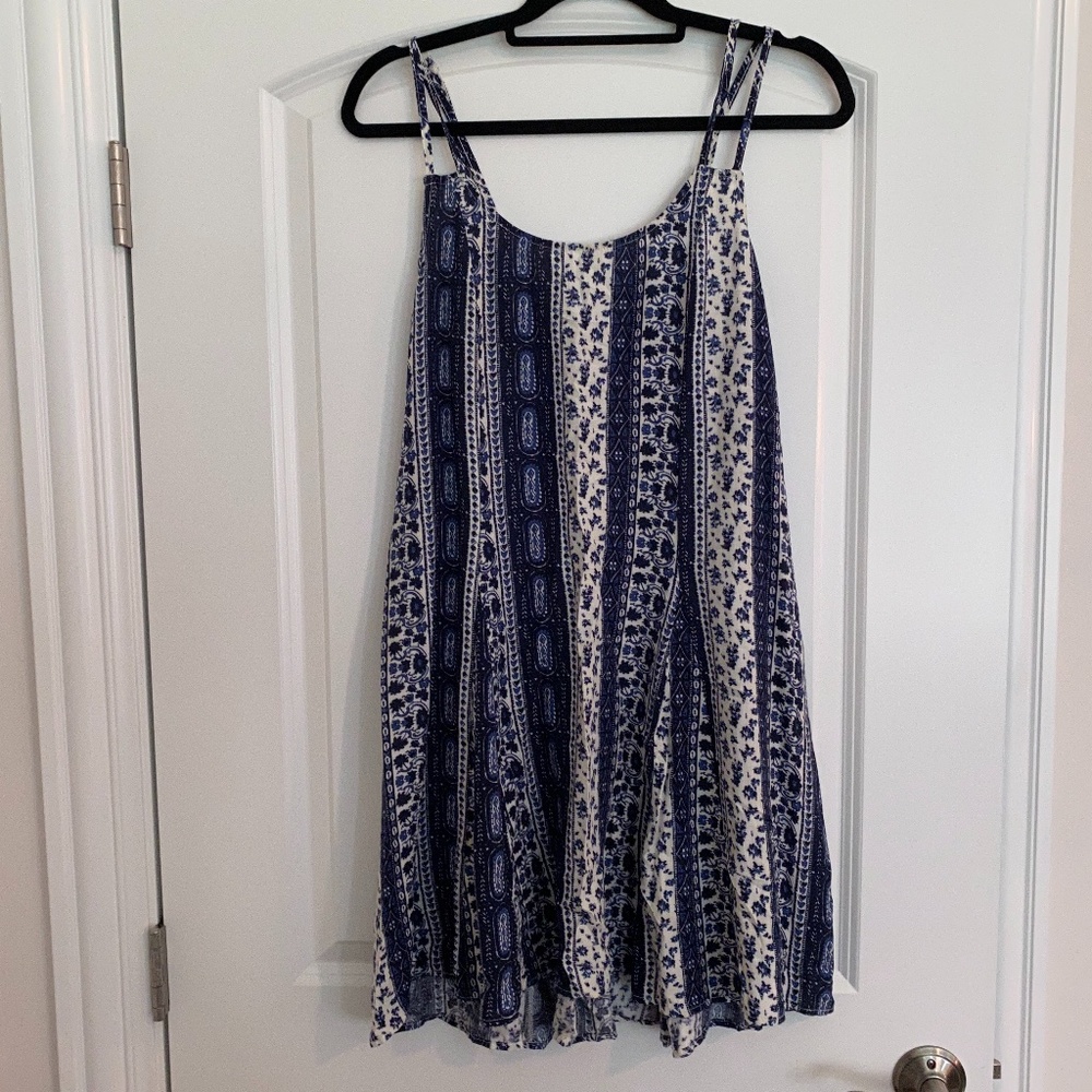 Paisley blue Hollister dress